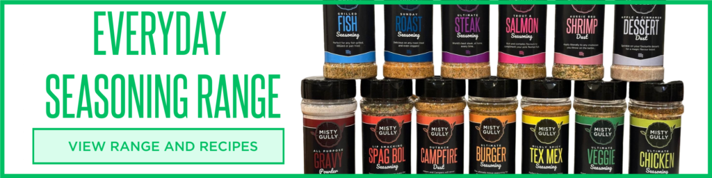 Australia's best range of mid week seasonings and rubs!