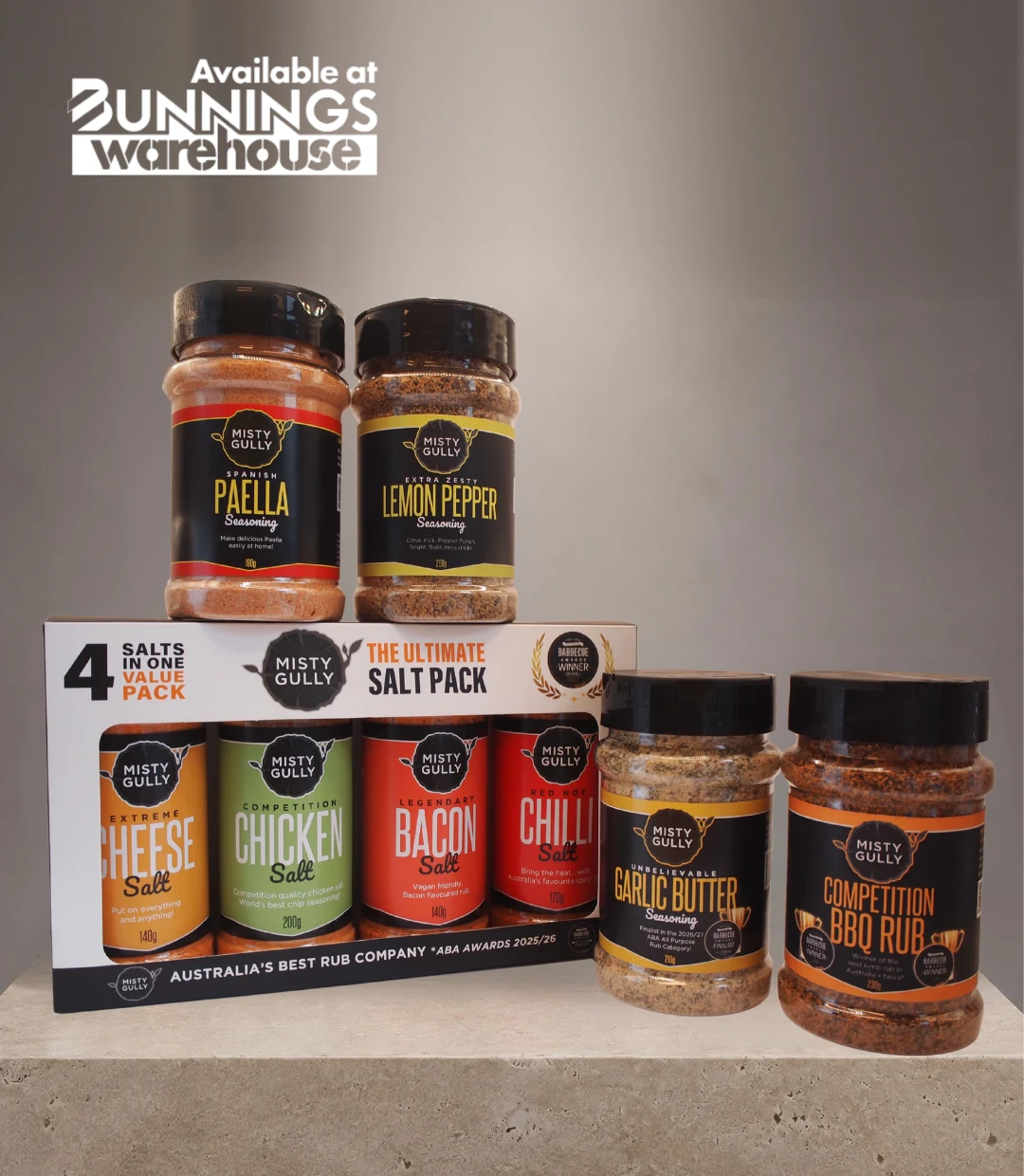 The Misty Gully range, available at Bunnings Warehouse